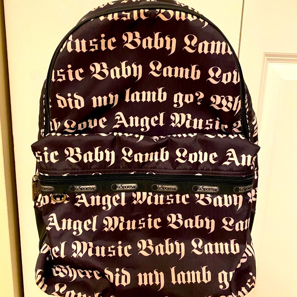 L.A.M.B. for Lesportsac backpack- mint condition!